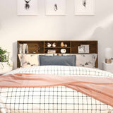 Vidaxl hoofdbordkast 180x19x103,5 cm gerookt eikenkleurig