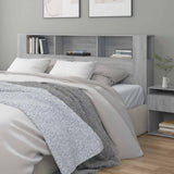 Vidaxl hoofdbordkast 200x18,5x104,5 cm grijs sonoma eikenkleurig