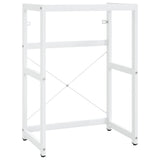 Vidaxl wastafelframe met inbouwwastafel ijzer wit