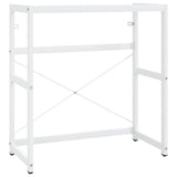 Vidaxl wastafelframe met inbouwwastafel ijzer wit
