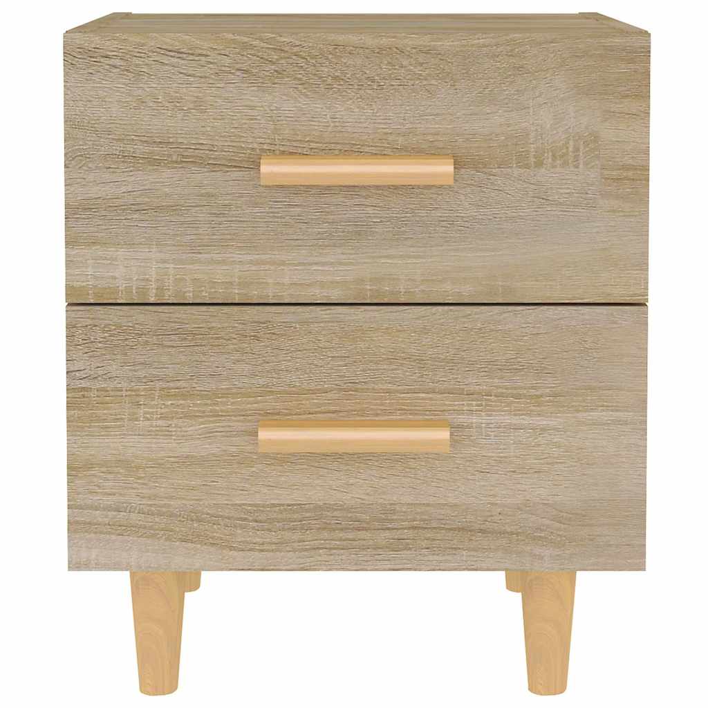 Vidaxl nachtkastjes 2 st 40x35x47,5 cm sonoma eikenkleurig