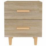 Vidaxl nachtkastjes 2 st 40x35x47,5 cm sonoma eikenkleurig