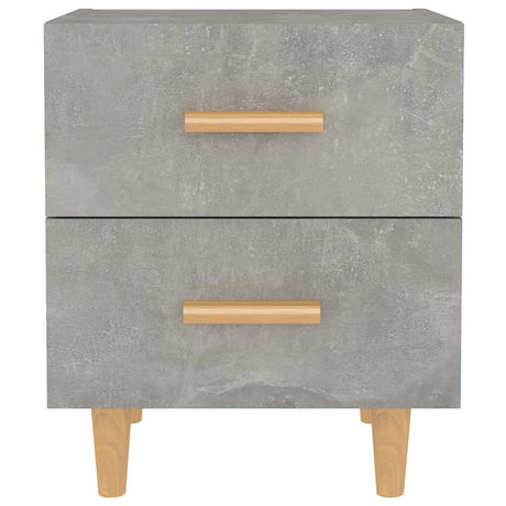 Vidaxl nachtkastjes 2 st 40x35x47,5 cm betongrijs