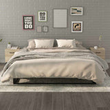Vidaxl nachtkastjes 2 st 40x35x47,5 cm sonoma eikenkleurig