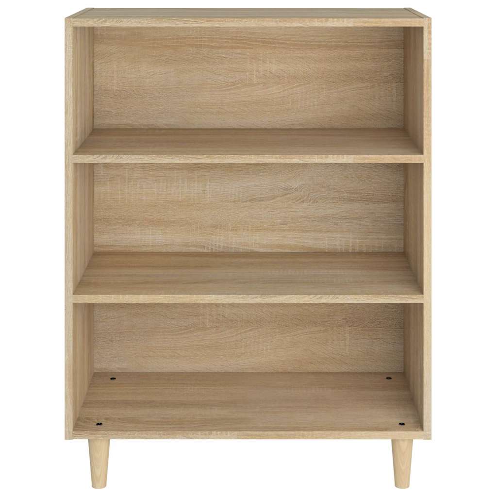 Vidaxl dressoir 69,5x32,5x90 cm bewerkt hout sonoma eikenkleurig