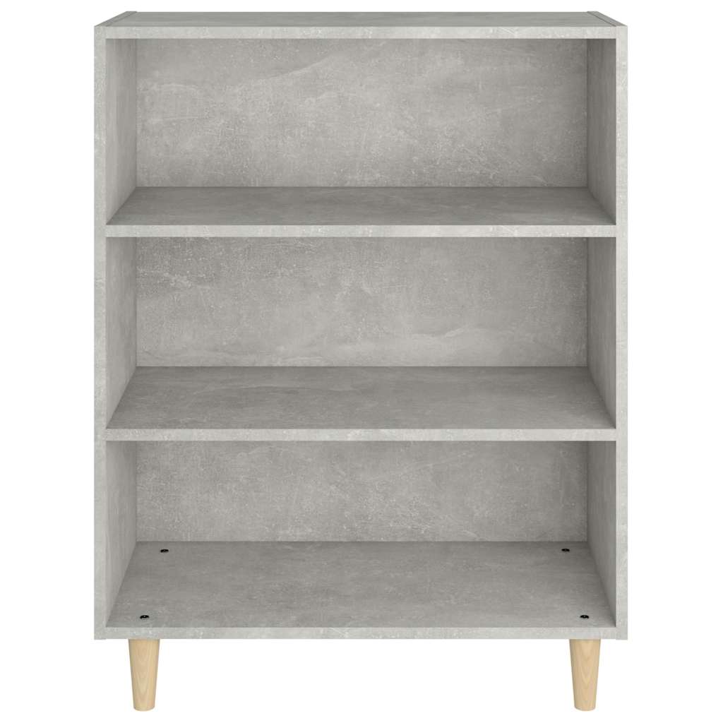 Vidaxl dressoir 69,5x32,5x90 cm bewerkt hout betongrijs