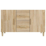 Vidaxl dressoir 100x36x60 cm bewerkt hout sonoma eikenkleurig