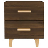 Vidaxl nachtkastjes 2 st 40x35x47,5 cm bruin eikenkleur