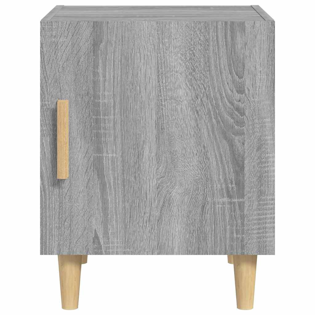 Vidaxl nachtkastje bewerkt hout grijs sonoma eikenkleurig
