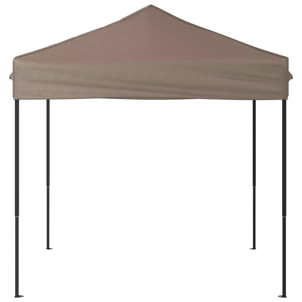 Vidaxl partytent inklapbaar 2x2 m taupe