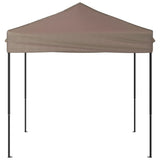 Vidaxl partytent inklapbaar 2x2 m taupe