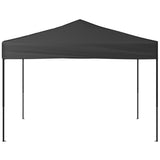 Vidaxl partytent inklapbaar 3x3 m antracietkleurig