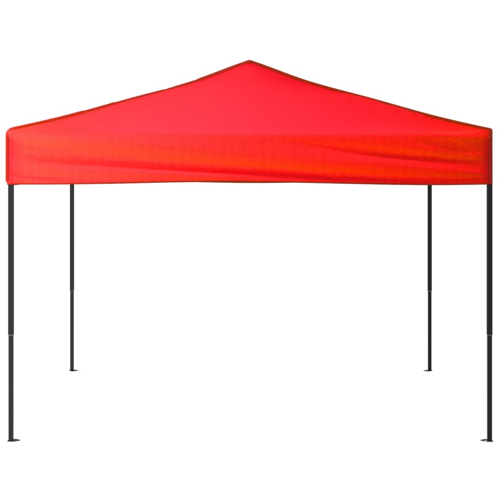 Vidaxl partytent inklapbaar 3x3 m rood