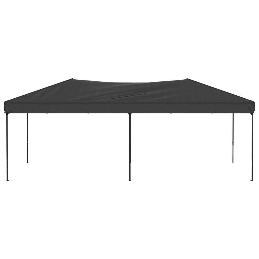 Vidaxl partytent inklapbaar 3x6 m antracietkleurig