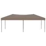 Vidaxl partytent inklapbaar 3x6 m taupe