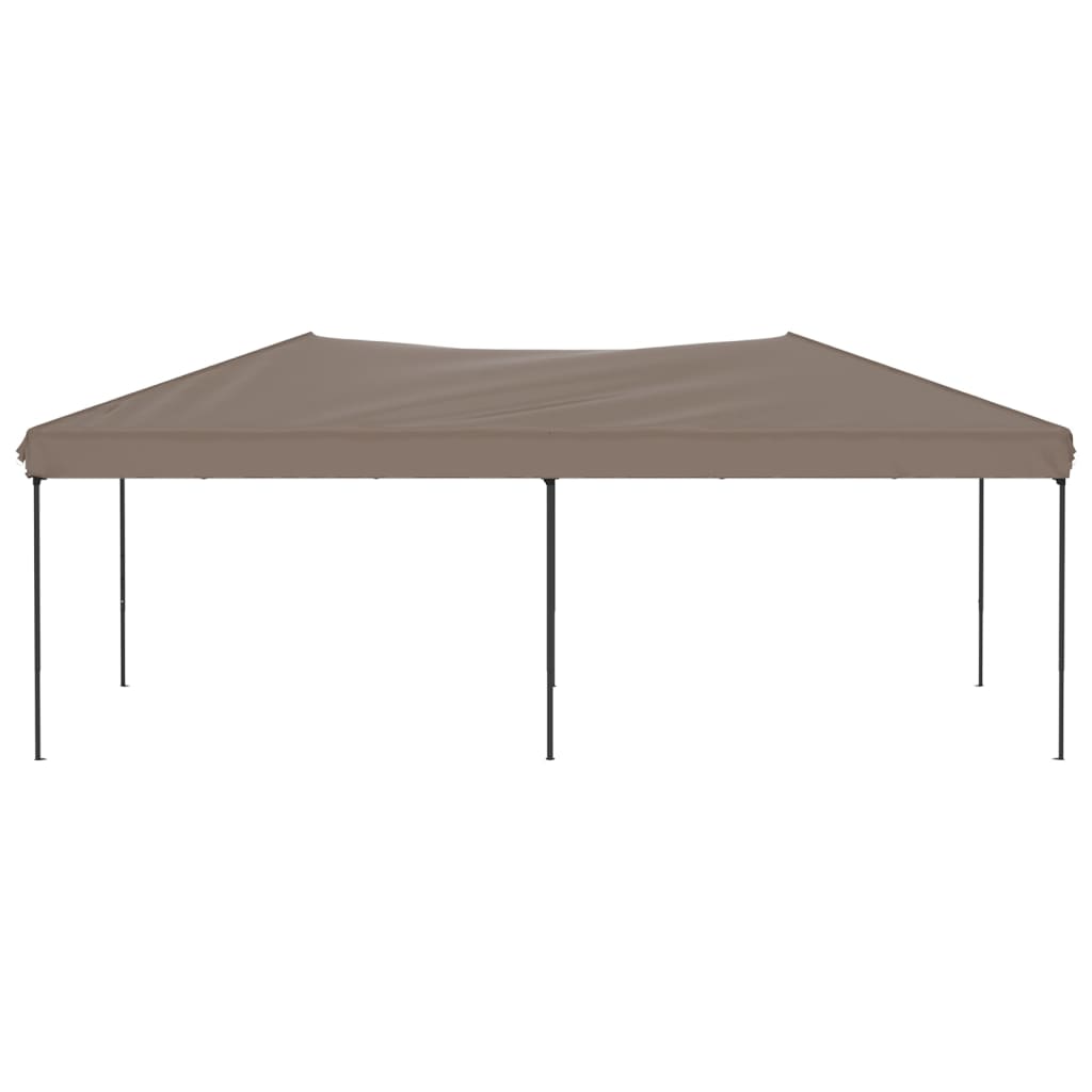 Vidaxl partytent inklapbaar 3x6 m taupe