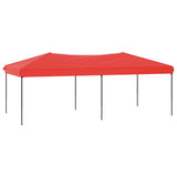 Vidaxl partytent inklapbaar 3x6 m rood