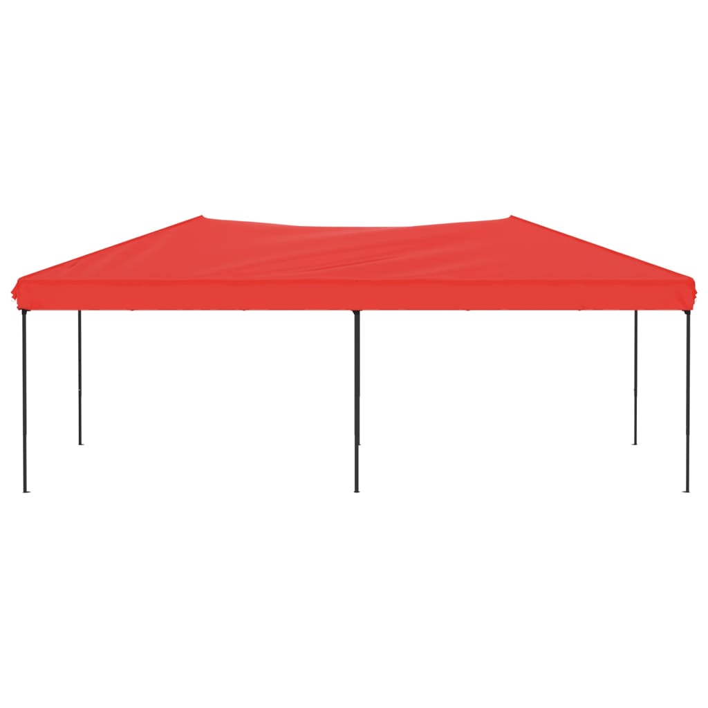 Vidaxl partytent inklapbaar 3x6 m rood