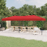 Vidaxl partytent inklapbaar 3x6 m rood
