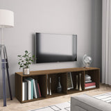 Vidaxl boekenkast tv-meubel 143x30x36 cm bruin eikenkleurig