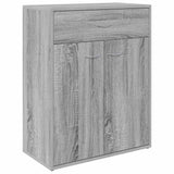 Vidaxl dressoir 60x30x75 cm bewerkt hout grijs sonoma eikenkleurig