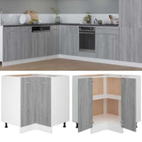 Vidaxl keukenkastje lyon 75,5x75,5x81,5 cm bewerkt hout grijs sonoma eiken