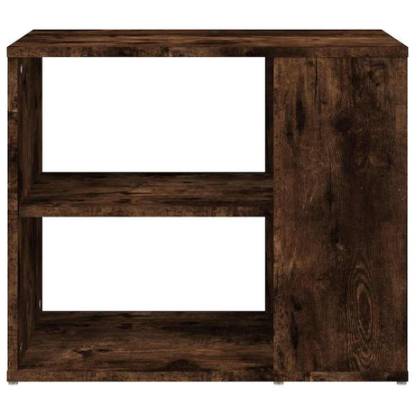 Vidaxl bijzetkast 60x30x50 cm bewerkt hout gerookt eikenkleurig