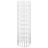 Vidaxl gabion plantenbakken 3 st rond verhoogd ø30x100 cm staal