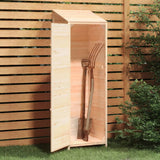 Vidaxl tuinschuur 55x52x174,5 cm massief vurenhout