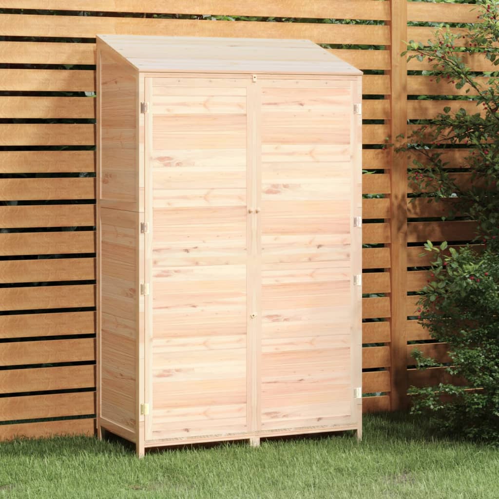 Vidaxl tuinschuur 102x52x174,5 cm massief vurenhout