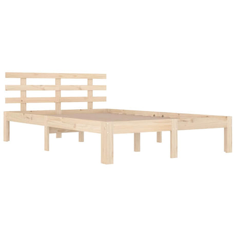 Vidaxl bedframe massief hout 120x190 cm