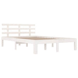 Vidaxl bedframe massief hout wit 140x200 cm