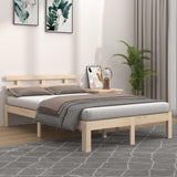 Vidaxl bedframe massief hout 180x200 cm super king size