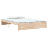 Vidaxl bedframe zonder matras massief hout 140x200 cm