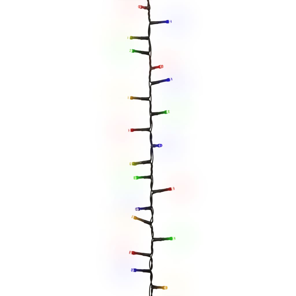 Vidaxl lichtslinger compact met 1000 led's meerkleurig 25 m pvc