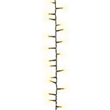 Vidaxl lichtslinger compact met 2000 led's warmwit 45 m pvc