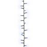 Vidaxl lichtslinger compact met 2000 led's blauw 45 m pvc