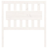 Vidaxl hoofdbord 95,5x4x100 cm massief grenenhout wit