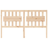 Vidaxl hoofdbord 165,5x4x100 cm massief grenenhout