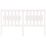 Vidaxl hoofdbord 165,5x4x100 cm massief grenenhout wit