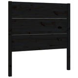 Vidaxl hoofdbord 96x4x100 cm massief grenenhout zwart