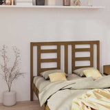 Vidaxl hoofdbord 141x4x100 cm massief grenenhout honingbruin