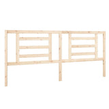 Vidaxl hoofdbord 206x4x100 cm massief grenenhout