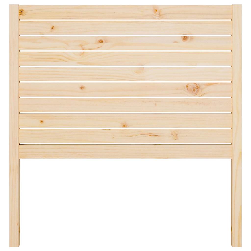 Vidaxl hoofdbord 106x4x100 cm massief grenenhout