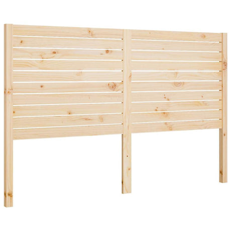 Vidaxl hoofdbord 146x4x100 cm massief grenenhout