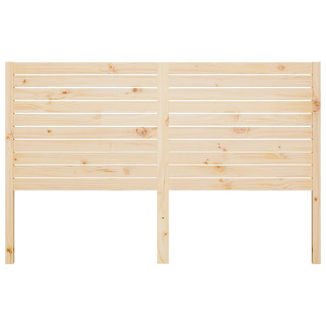 Vidaxl hoofdbord 146x4x100 cm massief grenenhout