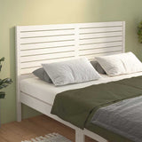 Vidaxl hoofdbord 146x4x100 cm massief grenenhout wit