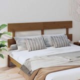 Vidaxl hoofdbord 184x3x81 cm massief grenenhout honingbruin