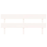 Vidaxl hoofdbord 204x3x81 cm massief grenenhout wit