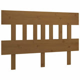 Vidaxl hoofdbord 138,5x3x81 cm massief grenenhout honingbruin